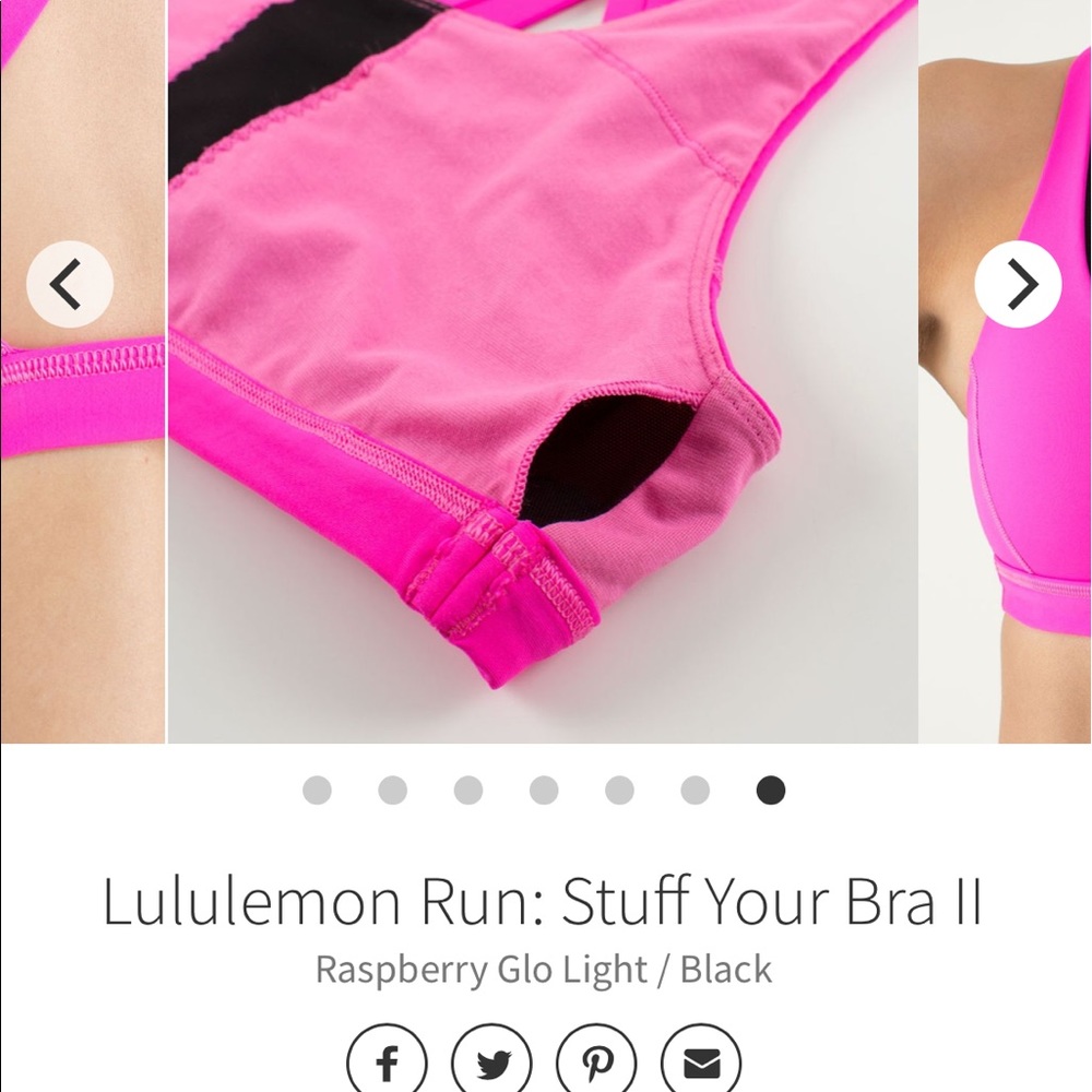 Lululemon Stuff Your Bra Sportsbra in XS/4 - Picture 8 of 9